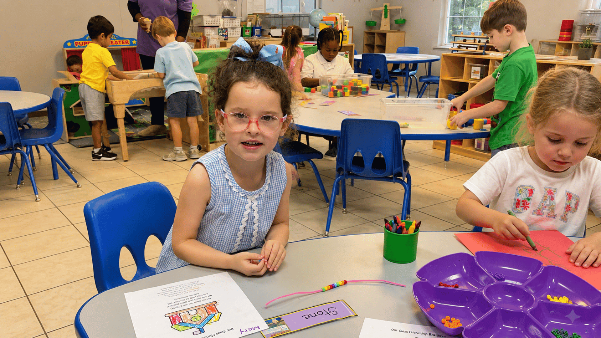 A day in our First Class Pre-K program at KinderKids Learning Center