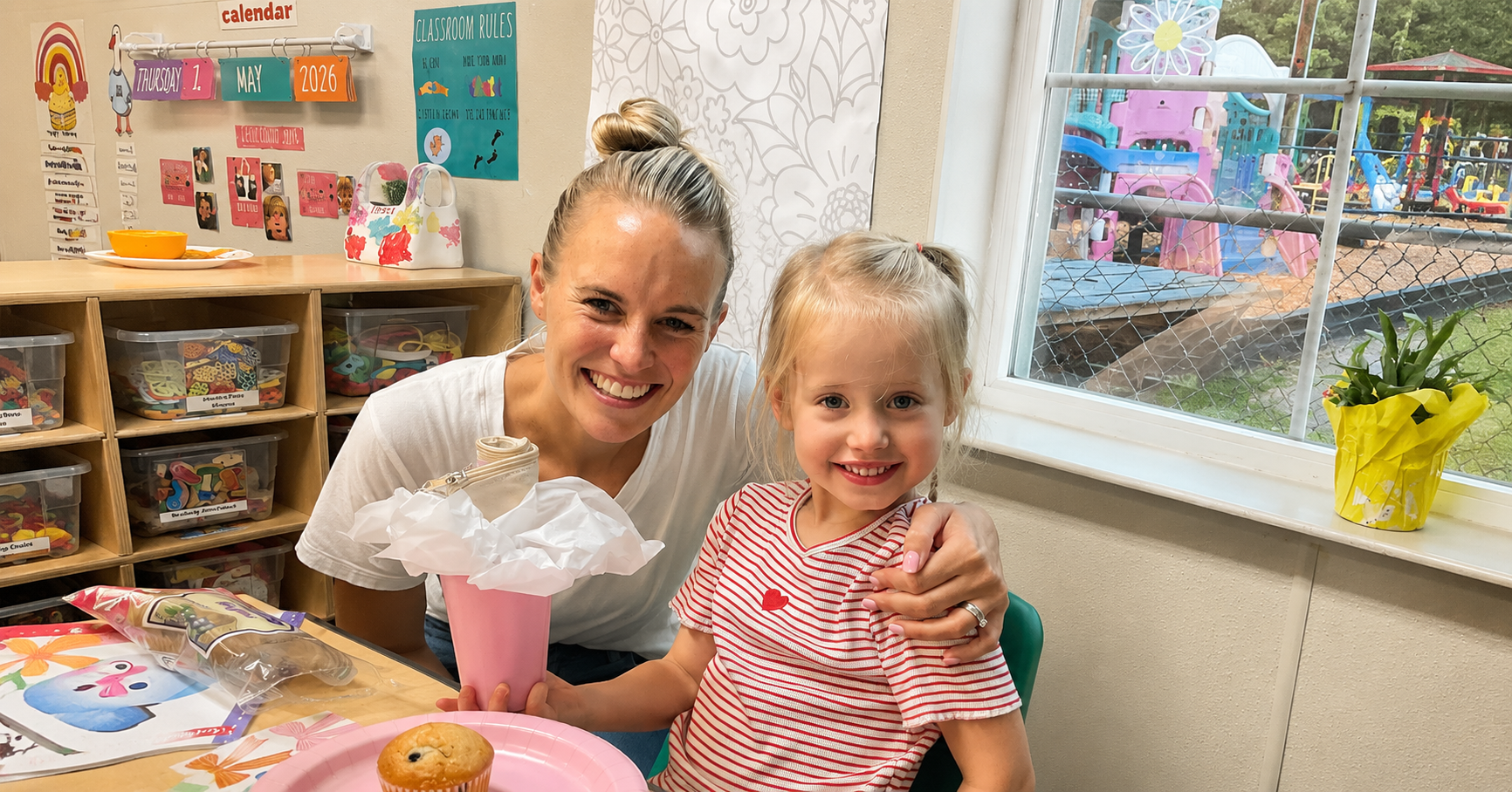 Family communication in our First Class Pre-K program at KinderKids Learning Center