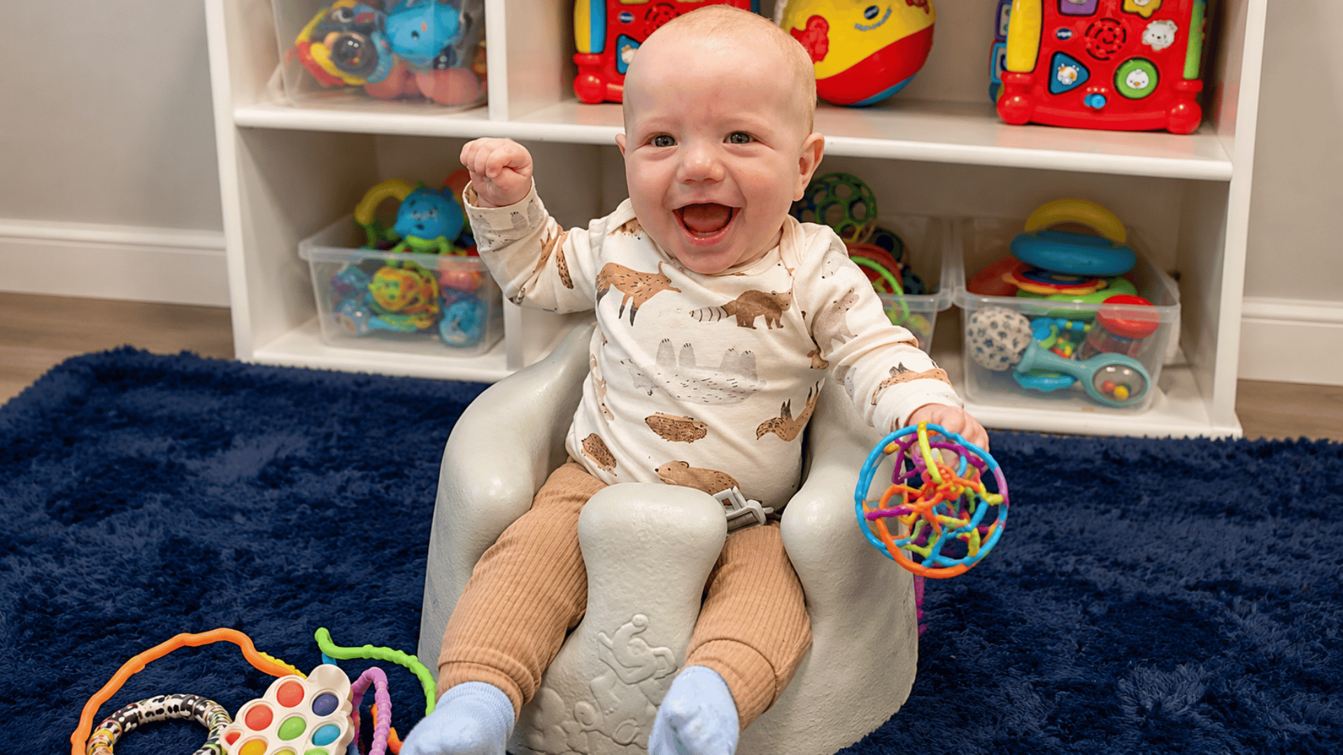 Family communication in our Infants program at KinderKids Learning Center
