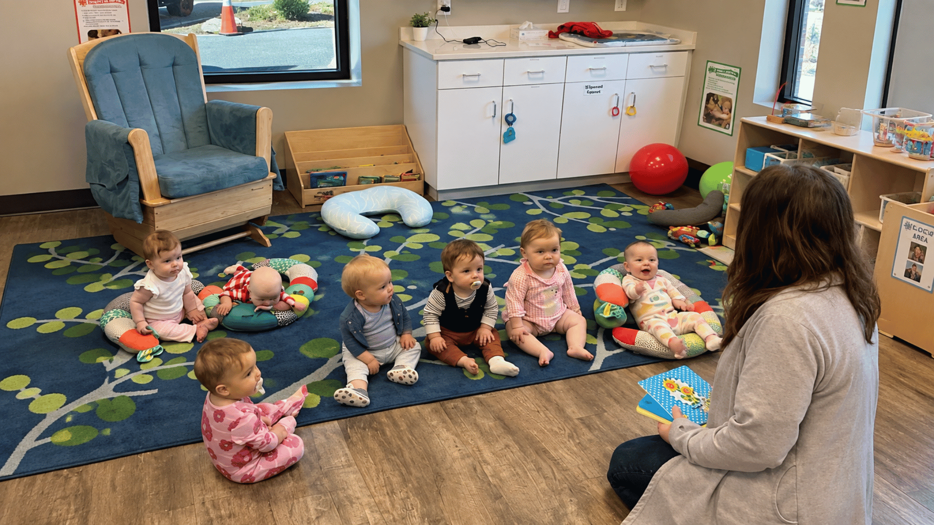 Family communication in our Mobile Infants program at KinderKids Learning Center