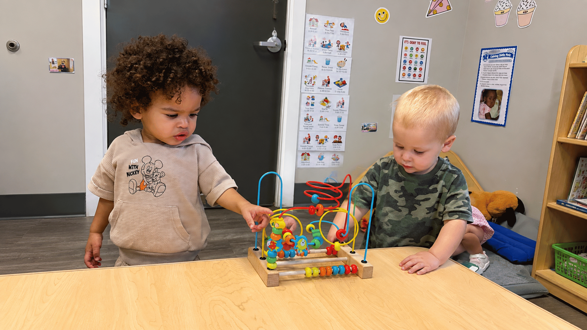 A day in our Toddler program at KinderKids Learning Center