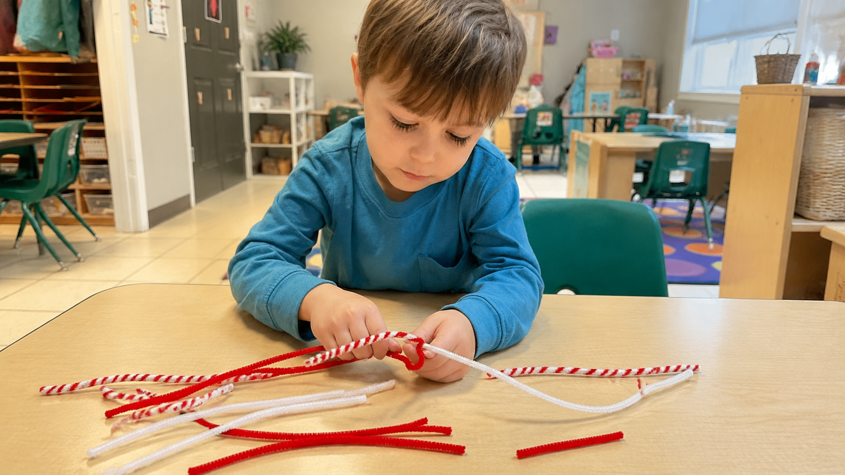 Children learning at the Friendship Road campus