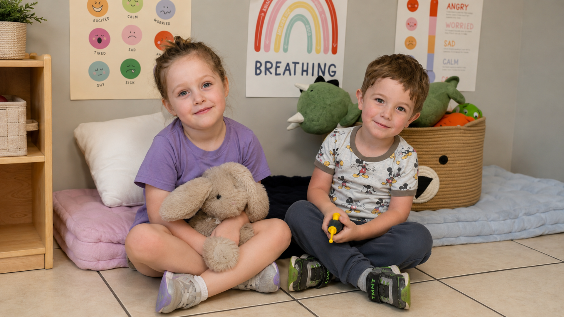 Children learning at the County Road 64 campus