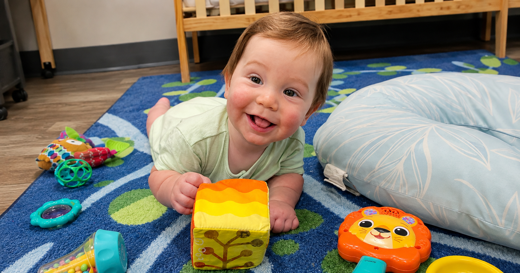 A day in our Infants program at KinderKids Learning Center