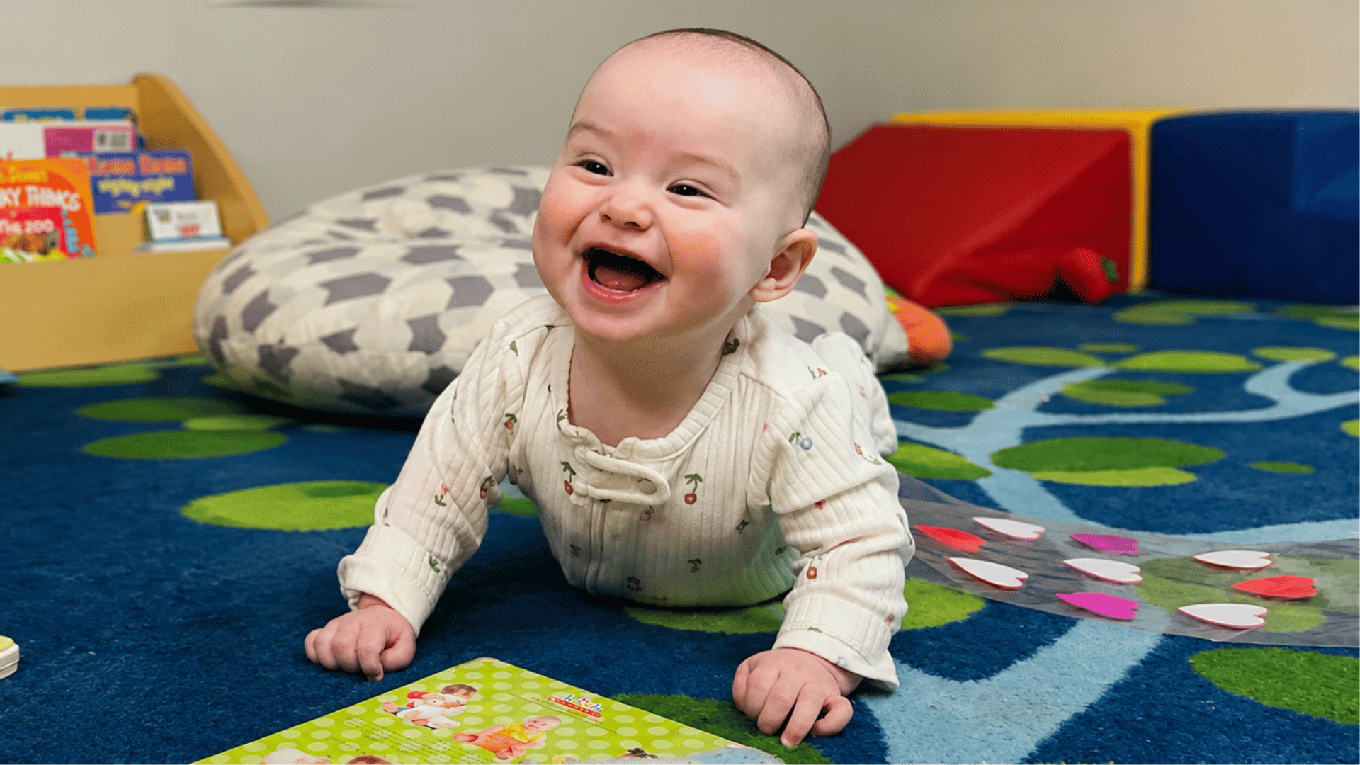 Infants program at KinderKids Learning Center